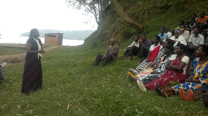 Uwambajemariya asaba abatuye Birwa I gusigasira ibikorwa by