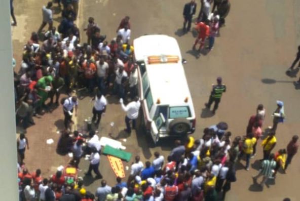 Imbangukiragutabara yihutiye kumugeza kwa muganga muri CHUK ariko biba iby