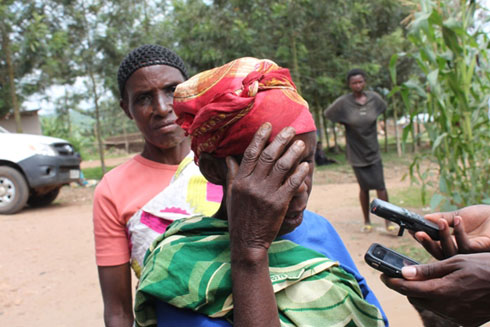 Uyu mubyeyi yatubwiraga ko agiye gusubira murugo kuko bamubwiye nta miti bafite.