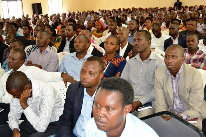 Uyu mwiherero wari uhuriwemo n'abayobozi kuva ku rwego rw'intara kugeza ku rwego r'w'akagari.