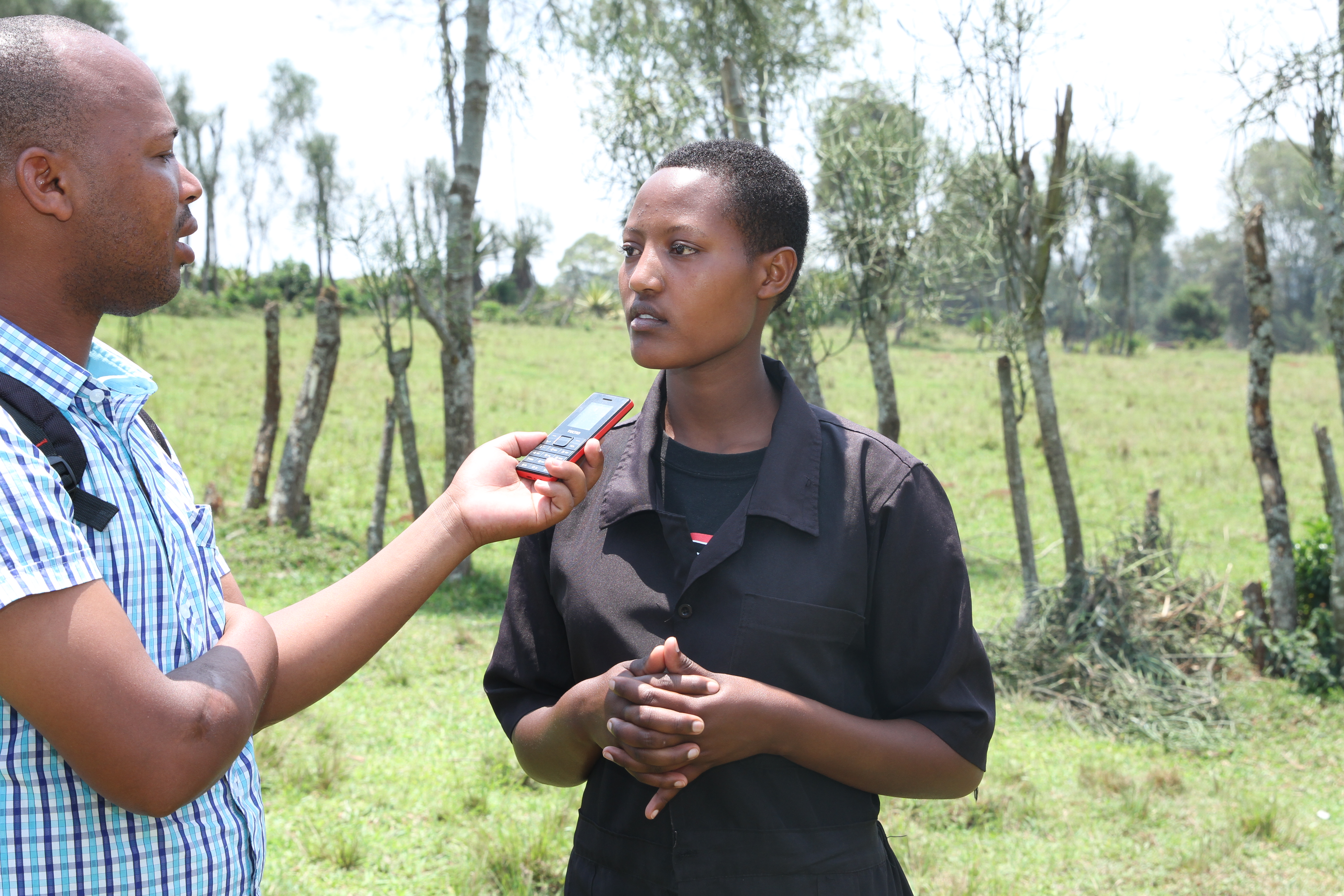 Uyu mwana ateganya kubyaza umusaruro imirima y'iwabo atera amashyamba