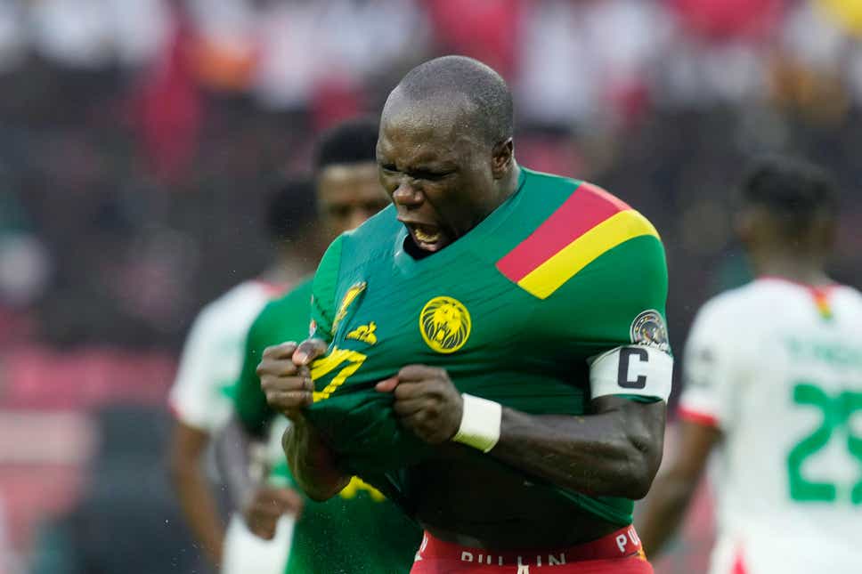 Vincent Aboubakar wa Cameroon niwe ufite ibitego bitanu