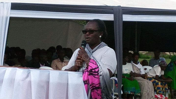 Christine Niwemugeni umuyobozi wungirije w'Akarere ka Huye ushinzwe imibereho myiza y'abaturage 