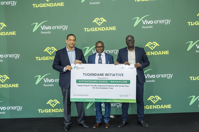 Vivo yiyemeje kwishyurira abanyeshuri 60 bafite ubumuga bwo kutabona amafaranga y'ishuri mu gihe cy'umwaka