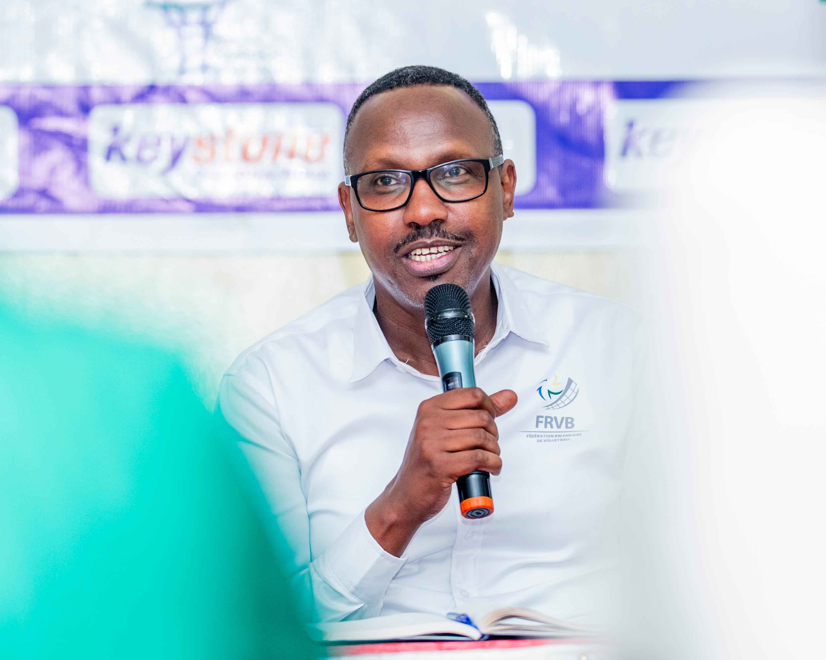 Perezida wa FRVB Ngarambe Raphaël