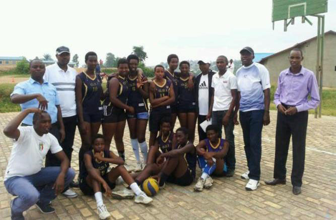 Abagize ikipe ya RVC (Ruhango Volley ball Club).