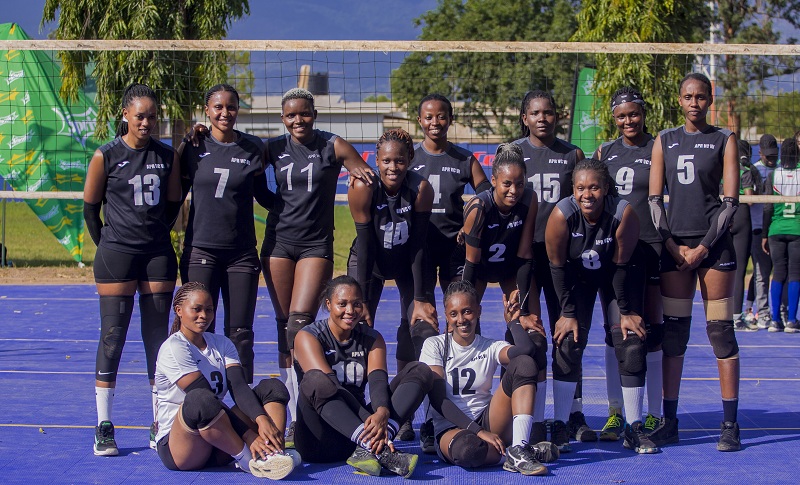 Ikipe ya APR VC iresurana na Tanzania Prisons muri 1/2