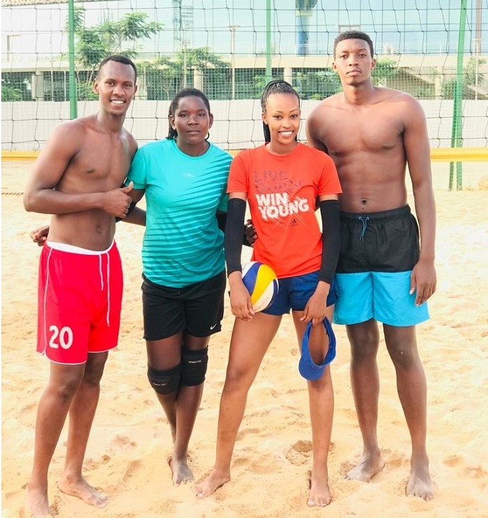 Aha bari basoje imyitozo yabo 