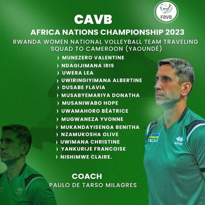 Abakinnyi umutoza yahamagaye