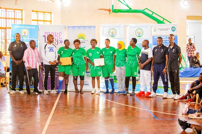 Ikipe ya Gicumbi yegukanye umwanya wa 3 mu bagore