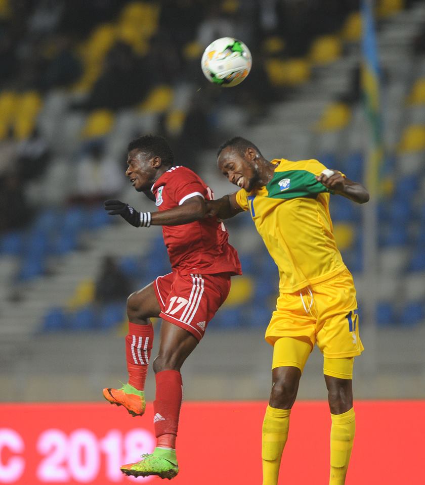 Manzi Thierry yatsinze igitego, anatorwa nk'umukinnyi witwaye neza (Homme du match)