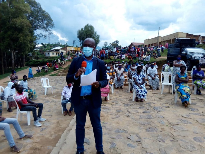 Uhagarariye Water Aid avuga ko Nyamagabe izakorerwamo ibikorwa byo gufasha abaturage kurwanya indwara ziterwa n'umwanda