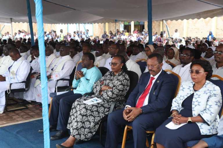 Abarimo abayobozi batandukanye bizihije uwo munsi