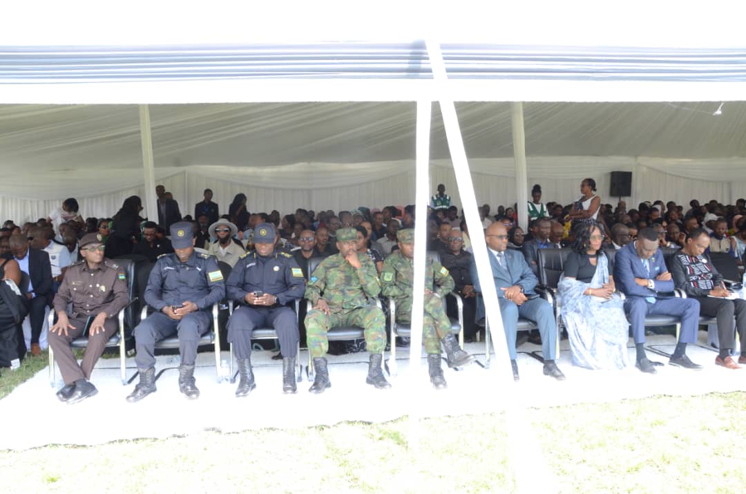 Inzego z'umutekano zitabiriye igikorwa cyo kwibuka mu mujyi wa Gisenyi