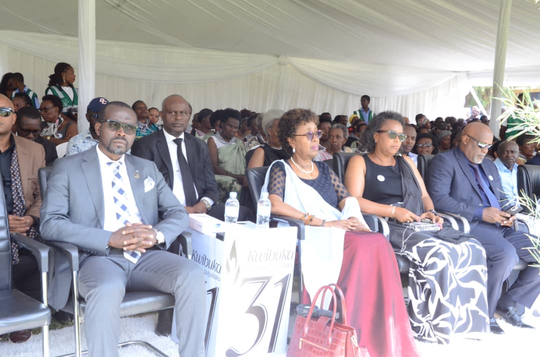 Abayobozi batandukanye bitabiriye iki gikorwa