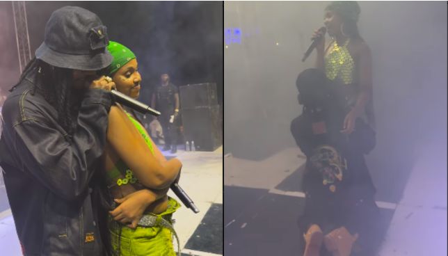 Muri Zanzibar, bafatanyije kuririmba indirimbo bafitanye yitwa Mtasubiri