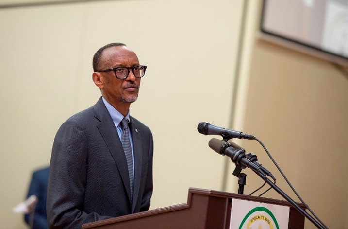 Perezida Kagame mu nteko ishinga amategeko (Photo: PPU)