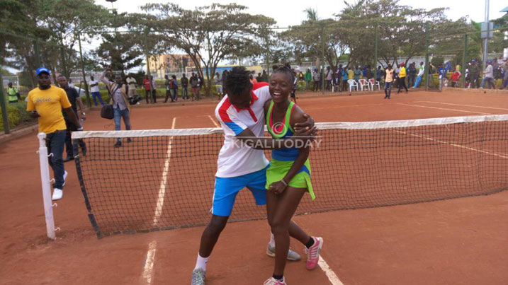 Changawi Mzai na mushiki we Chufaa Changawa begukanye irushanwa rya Tennis mu Rwanda