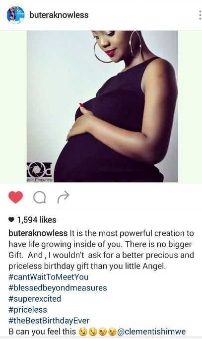 Ubutumwa Knowless yashyize ku rubuga rwe rwa Instagram