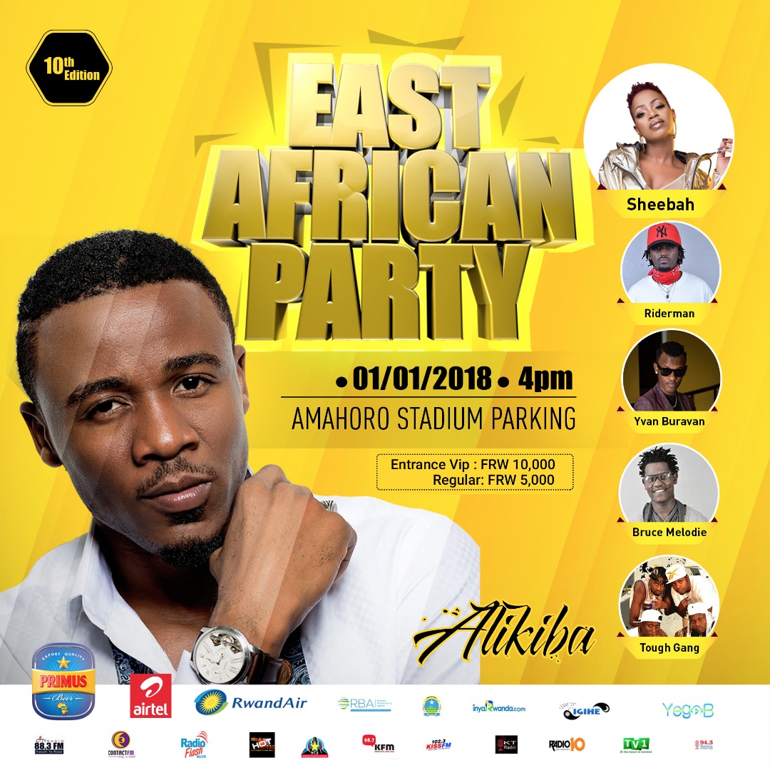 Alikiba yatumiwe mu gitaramo cya East African Party 