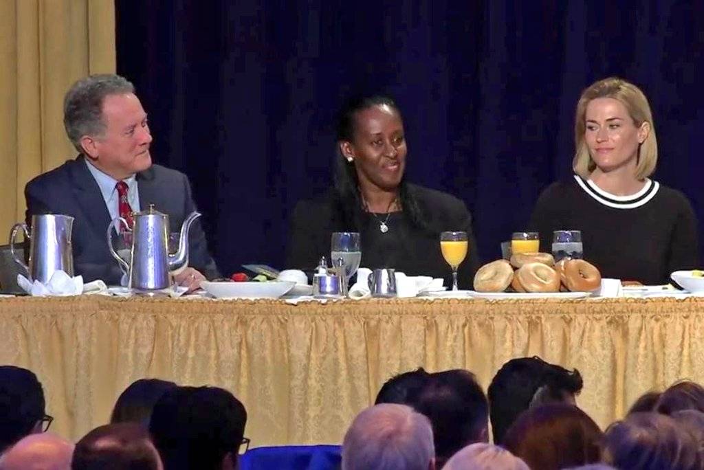 Madame Jeannette Kagame yari yitabiriye isengesho rihuza abayobozi muri Amerika