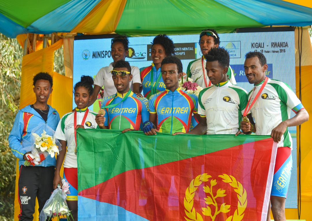 Eritrea niyo yegukanye imidali myinshi ya Zahabu muri rusange