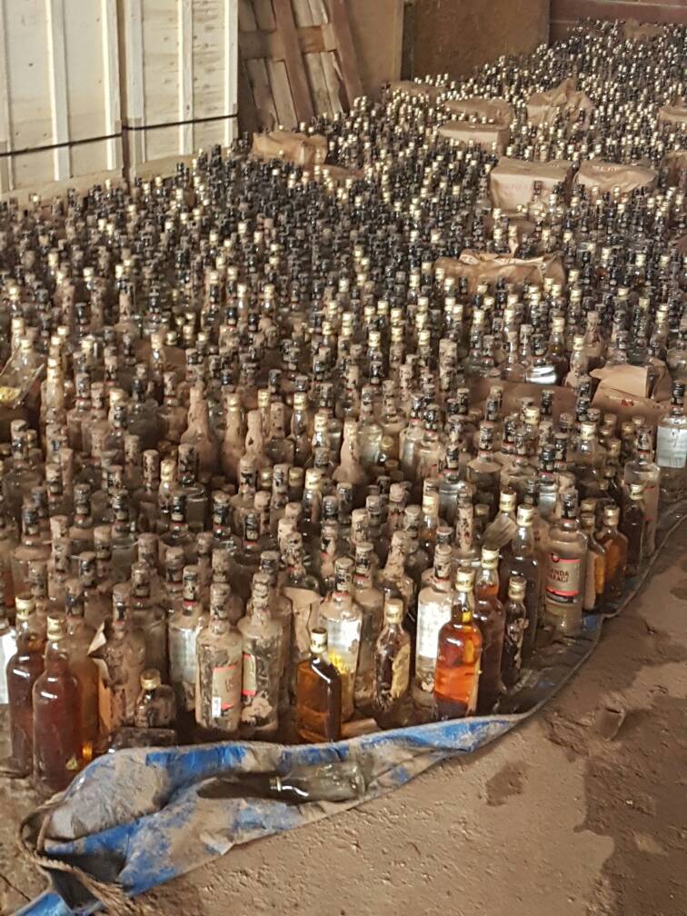 Zimwe mu nzoga bashoboye kugaruza zari zarengewe n