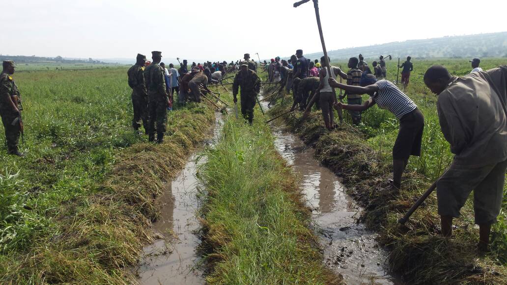 Umuyoboro wasibuwe ureshya n'ibirometero bibiri