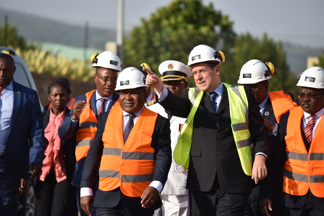 Perezida Nyusi yatemberejwe mu gice cyahariwe inganda