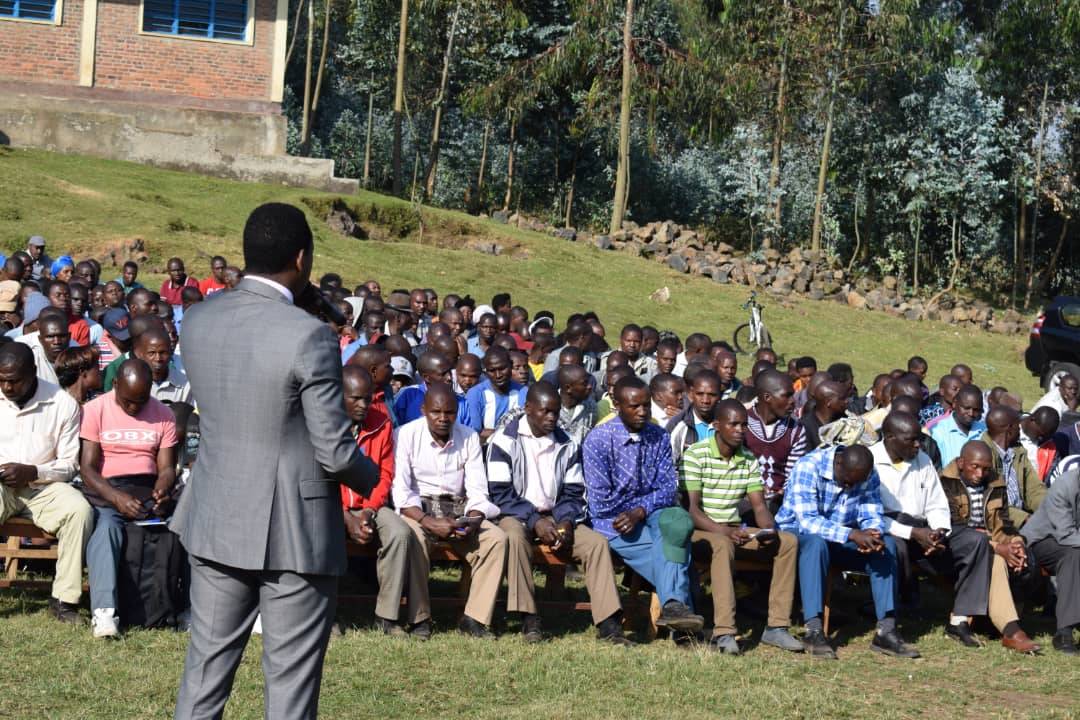 Mutangana Eugene umuyobozi muri RDB ushinzwe ibikorwa byo kubungabunga za Pariki z