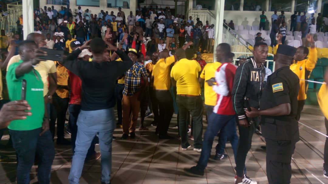 Ibyishimo byari byose mu bafana