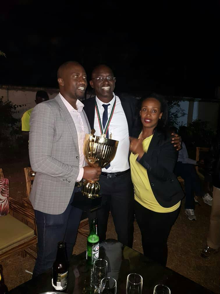 Abayobozi mu ikipe ya Mukura bishimira umusaruro ikipe yabo itanze