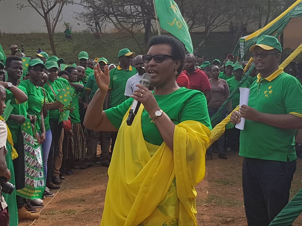 Perezida wa PL Mukabalisa Donatille yashimiye ababaye hafi