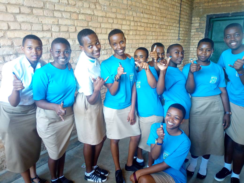 Ibyishimo byari byose kubera ko batoye bwa mbere mu buzima