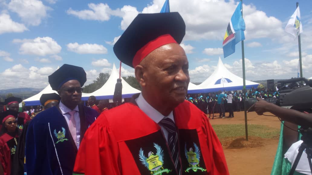 Prof. Mondo George Kagonyera umuyobozi w'icyubahiro (Chancellor) wa kaminuza ya East Africa Rwanda,