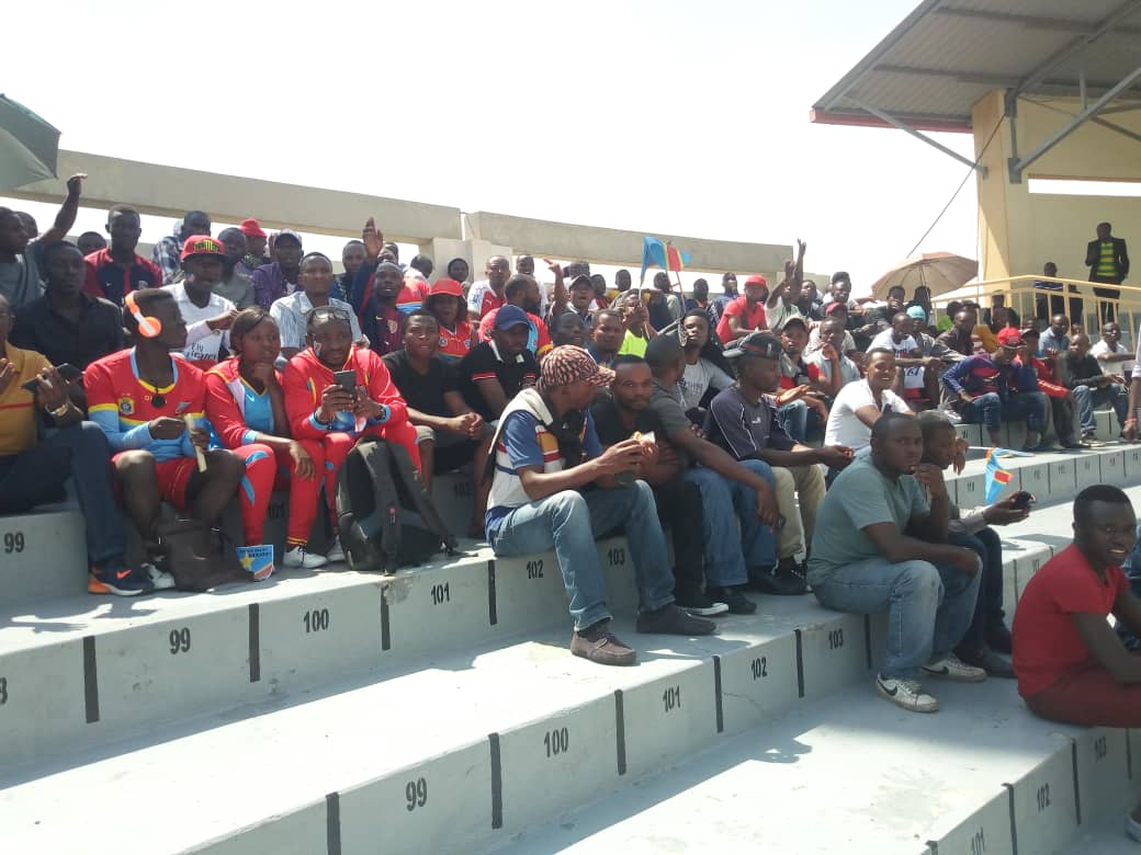 Abafana ba Congo bamaze kugera muri Stade ya Rubavu ari benshi