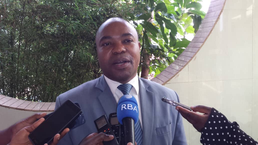 Dr Habimana Theodore, umukozi wa WDA ushinzwe ibipimo ngemderwaho mu mashuri y'imyuga n'ubumenyingiro