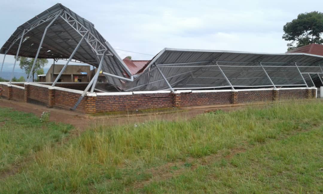 urwibutso rwa Jenoside yakorewe Abatutsi rwa Nyabitare ni uku imvura yarusize