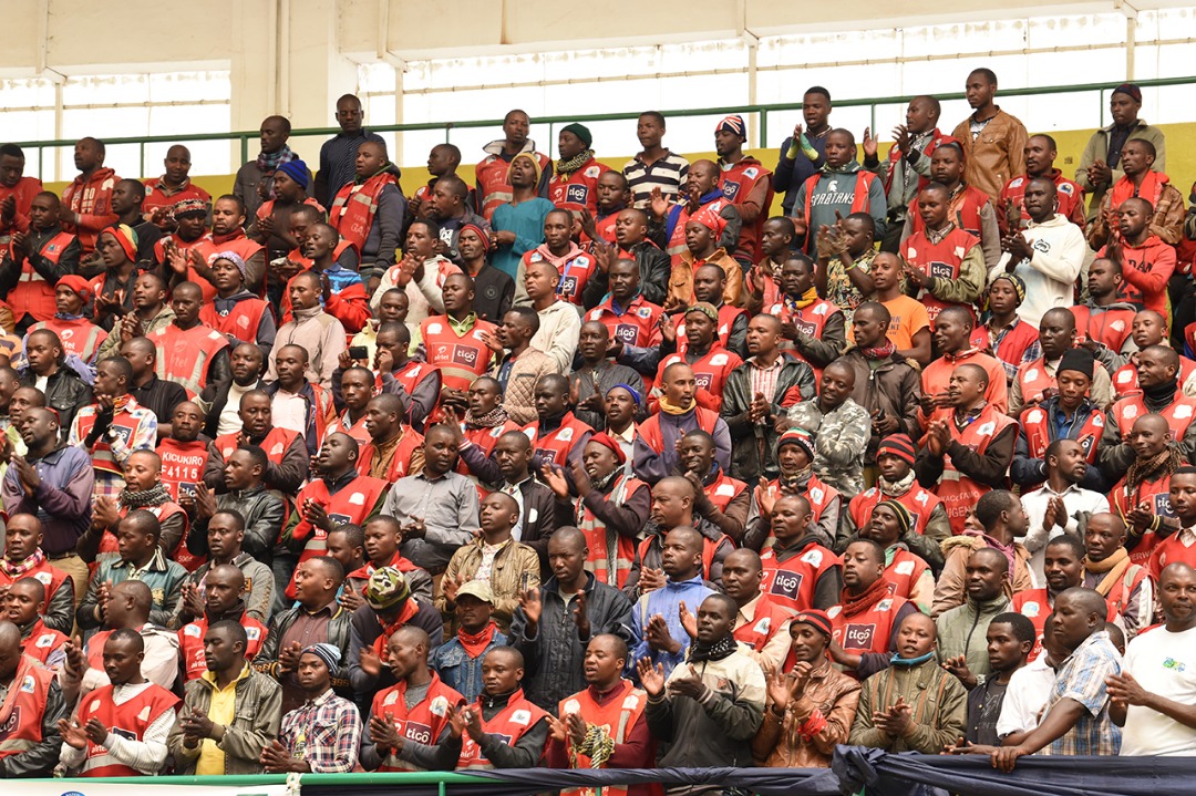 Ubukangurambaga bwitabiriwe n'abatwara ibinyabiziga biganjemo abamotari