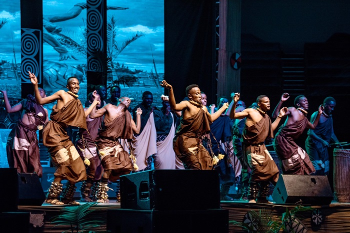 Itorero Inyamibwa naryo ryasusurukije abitabiriye iki gitaramo