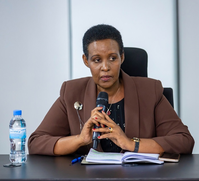 Oda Gasinzigwa, Perezida wa Komisiyo y'igihugu y'amatora (NEC)