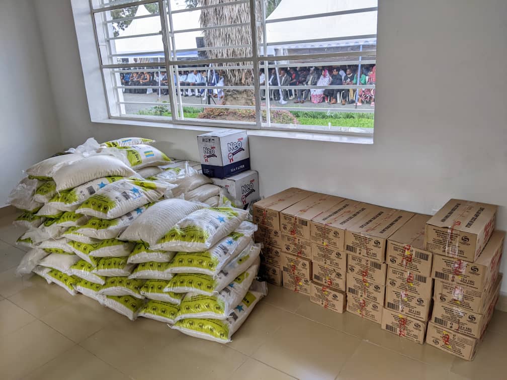 Mu kurushaho kunganira imiryango yarokotse Jenoside yagenewe ibiribwa n'ibikoreaho by'isuku