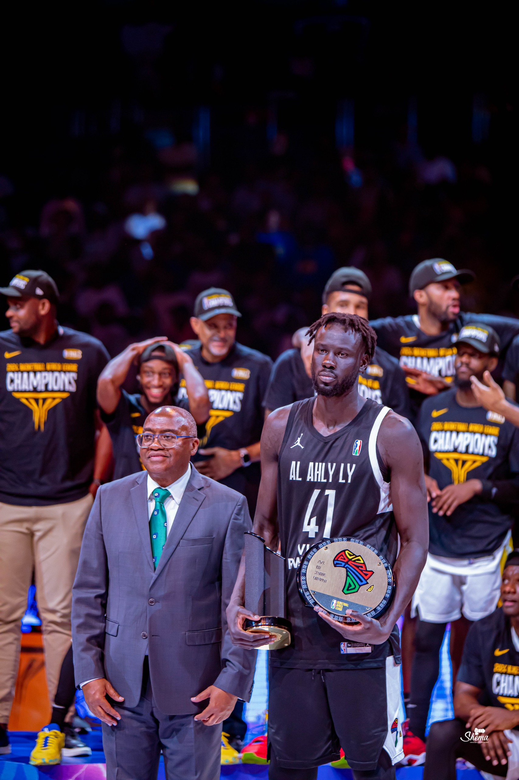 Lual Lual Acuil Jr wa Al Ahly Ly niwe wahembwe nk'umukinnyi mwiza w'irushanwa muri rusange