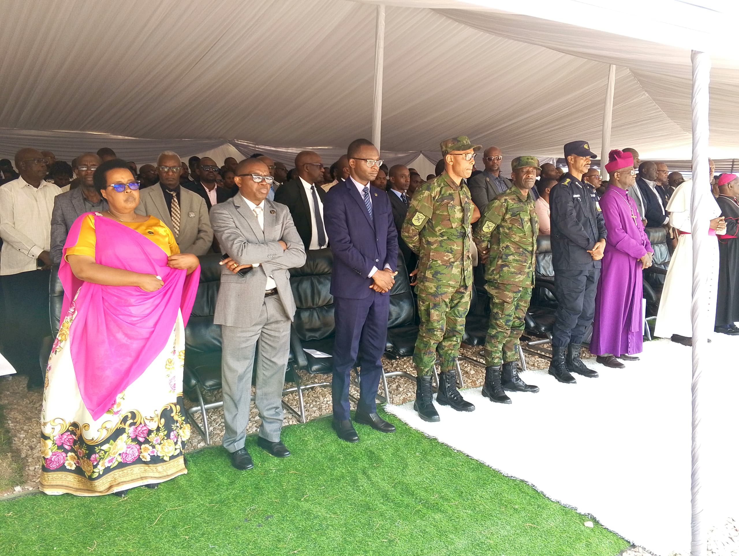 Meya wa Ngororero na Ruhango bari baje kwifatanya n'Abanyamuhanga kwibuka