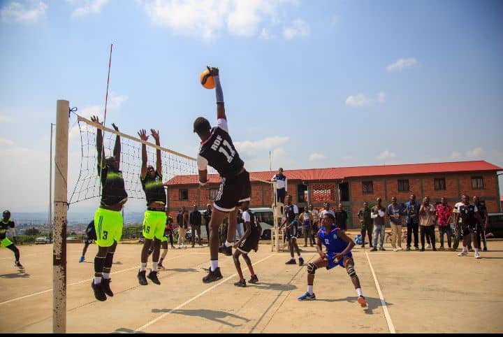 Muri Volleyball ikipe ya Basic Military Training Center (BMTC Nasho) yageze ku mukino wa nyuma