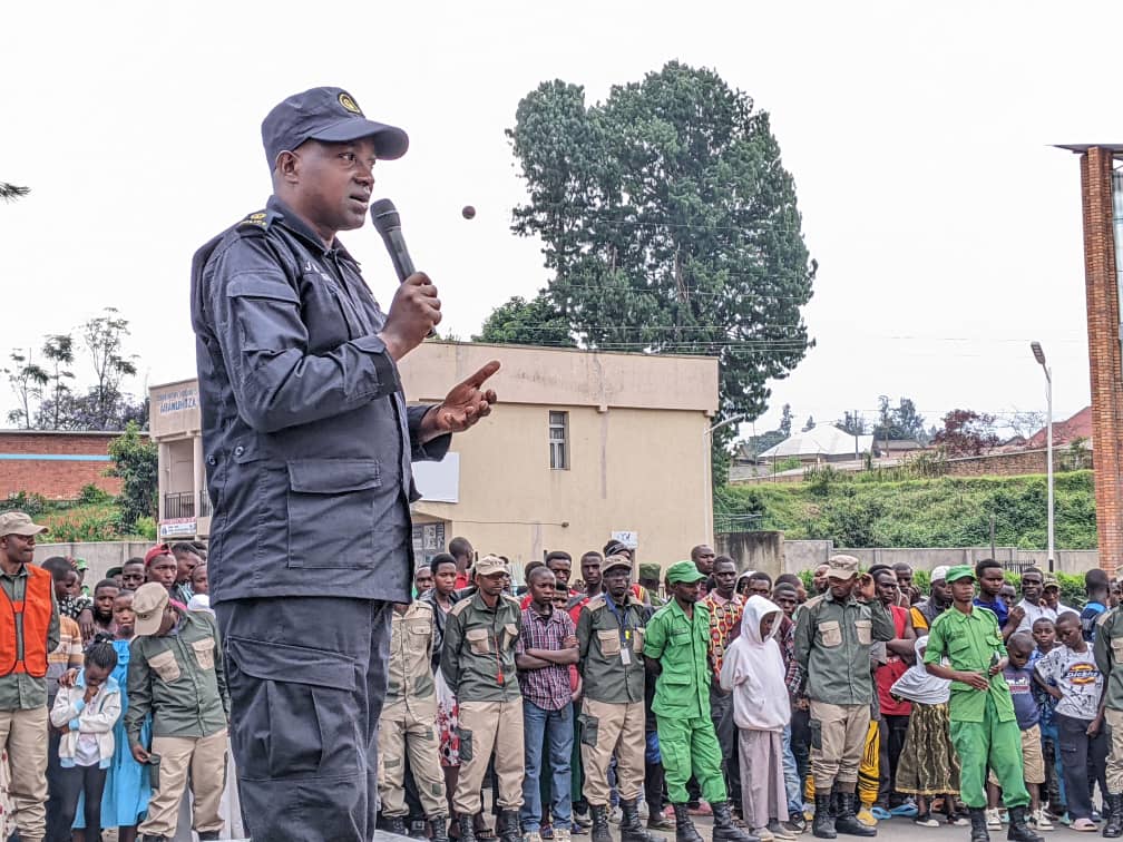 Umuyobozi wa Polisi mu Karere ka Musanze SP James Bagabo