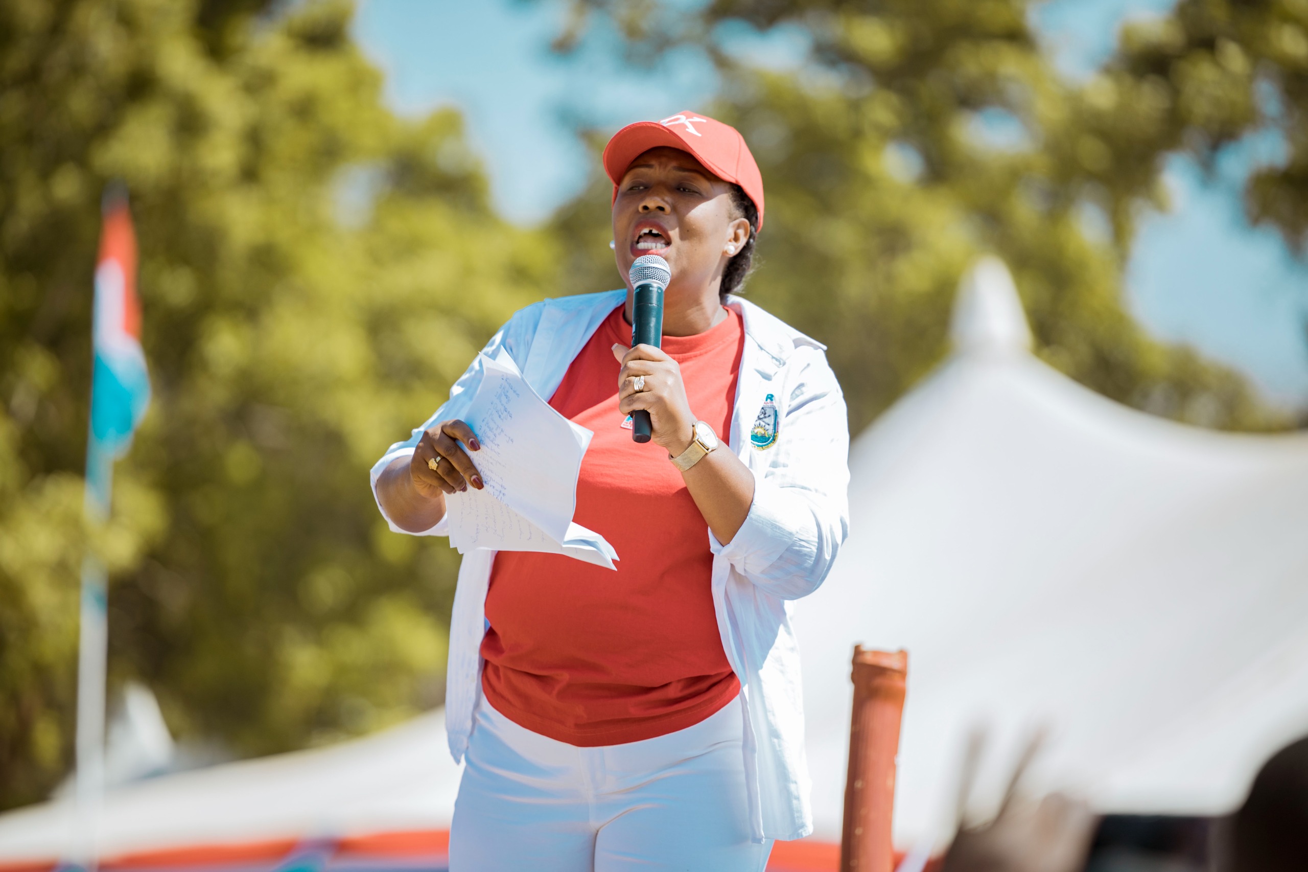 Ukuriye ibikorwa byo kwamamaza muri Rwamagana, Umutoni Jeanne