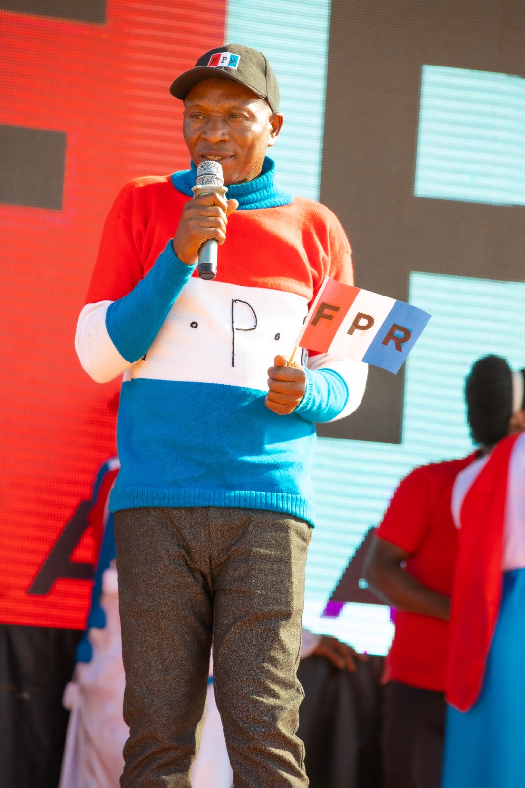 Harerimana Assouman, uhagarariye ibikorwa byo kwamamaza umukandida wa FPR-Inkotanyi n'Abadepite mu Murenge wa Mwogo 