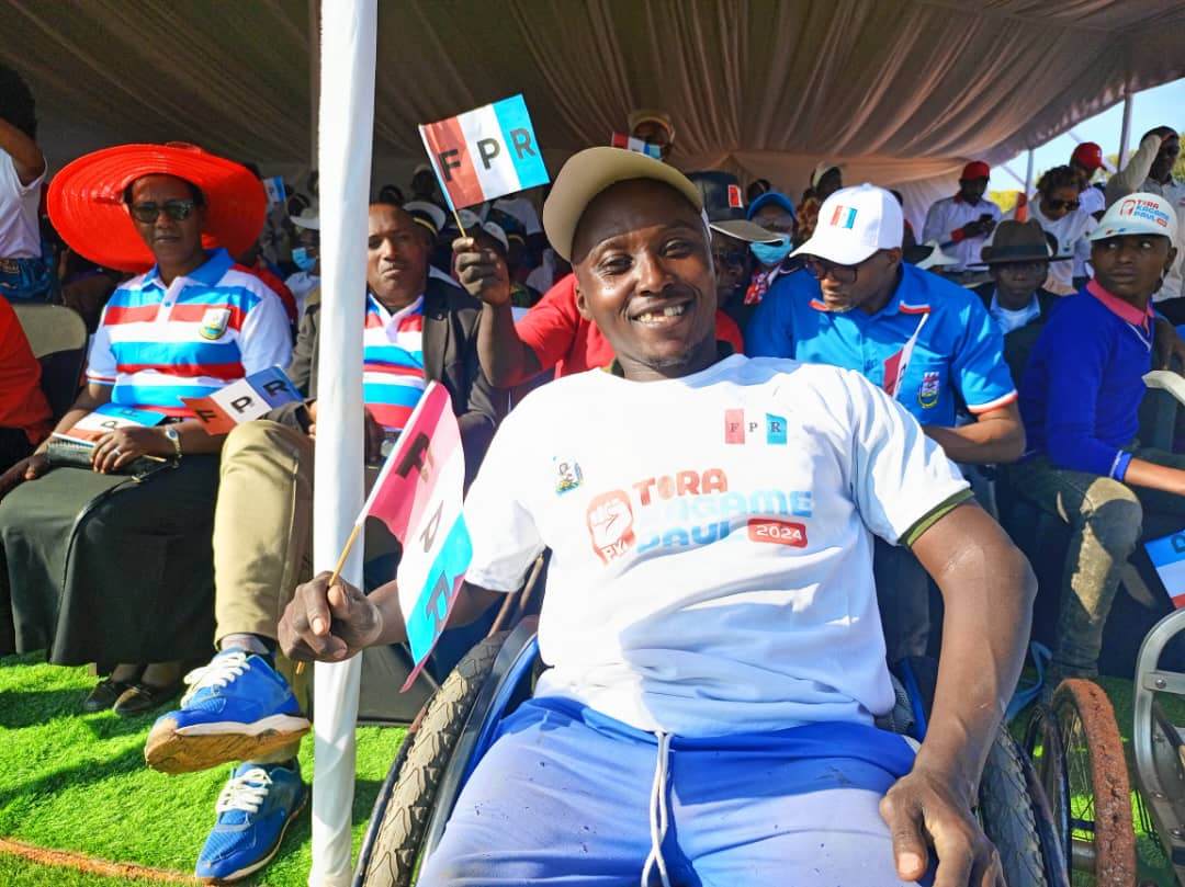 Shyaka ashimira Kagame kuba yarasubije agaciro abafite ubumuga