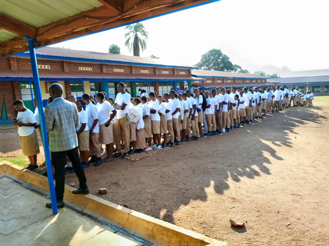 Aha ni kuri site ya Ecole Autonome iherereye mu Mudugudu wa Taba, Akagari ka Butare, Umurenge wa Ngoma